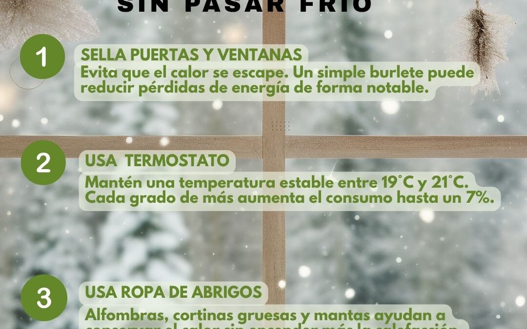 Ahorra energía este invierno sin pasar frío: 3 claves prácticas
